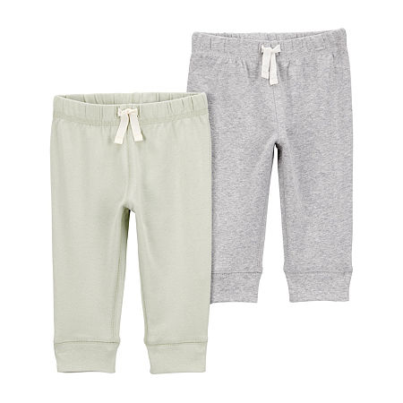 Carter's Baby Boys 2-pc. Straight Pull-On Pant, 9 Months, Green