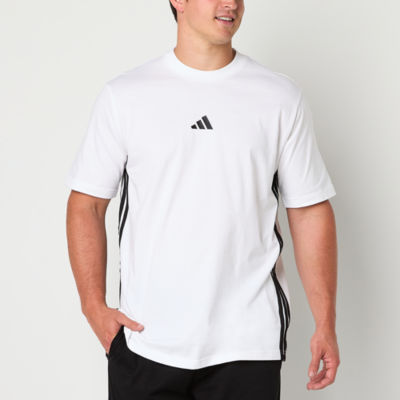 adidas Mens Crew Neck Short Sleeve Active Big and Tall T-Shirt
