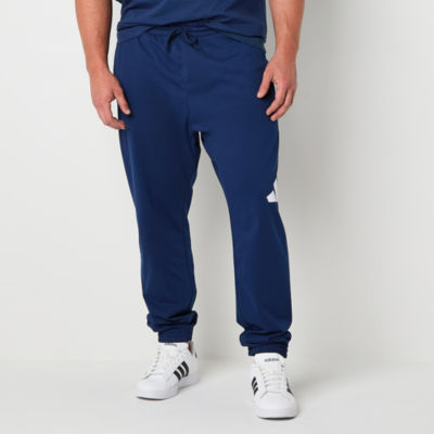 adidas Mens Drawstring Waist Regular Fit Big and Tall Sweatpant