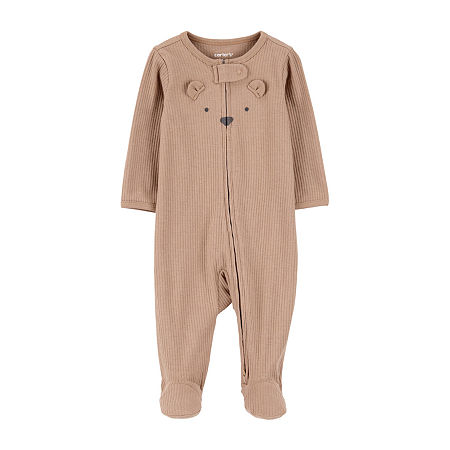 Carter's Baby Unisex Sleep and Play, 3 Months, Brown