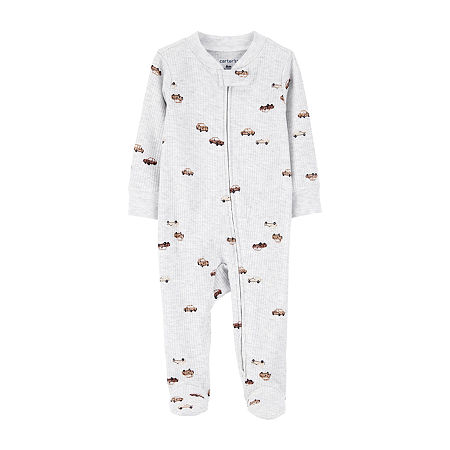 Carter's Baby Boys Sleep and Play, Newborn, Gray