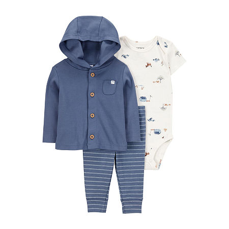Carter's Baby Boys 3-pc. Pant Set, 6 Months, Blue