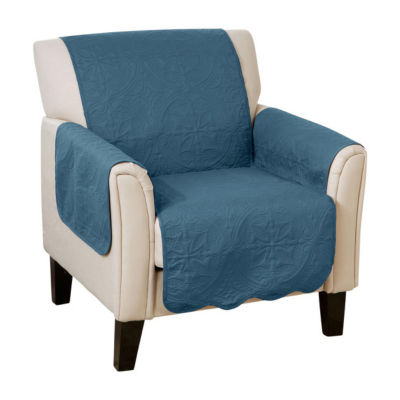 Linery Medallion Chair Protector One Size Blue 14$