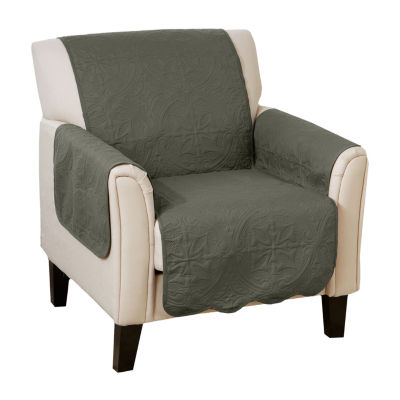 Linery Medallion Chair Protector One Size Gray 22$