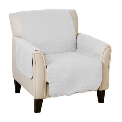 Linery Medallion Chair Protector One Size White 22$