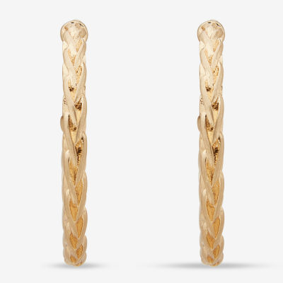a.n.a Womens 28.7mm Hoop Earrings