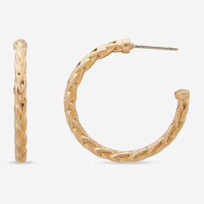 a.n.a Womens 28.7mm Hoop Earrings
