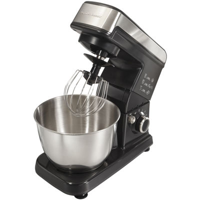 Hamilton Beach® 6Speed Stand Mixer, Color Grey