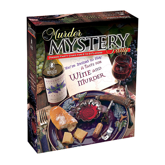 BePuzzled A Taste for Wine and Murder: Murder Mystery Party