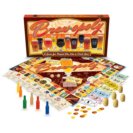 Brew-opoly Board Game, One Size, Multi