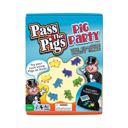 Winning Moves Pass The Pigs: Pig Party Edition, One Size, Blue