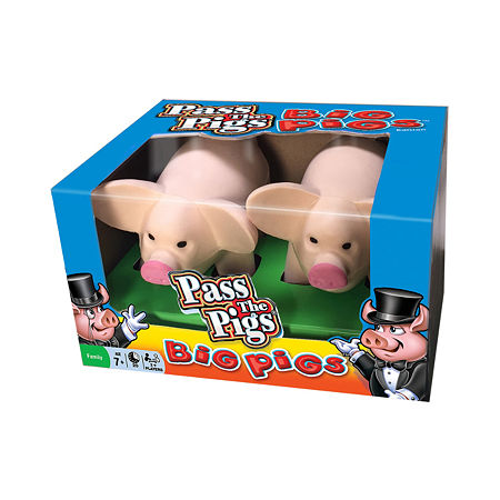 Winning Moves Pass The Pigs: Big Pigs Board Game, One Size, Pink