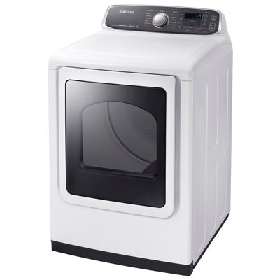 Samsung 7.4-cu ft Electric Dryer with Steam Cycle