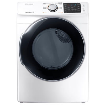 Samsung 7.5-cu ft Stackable Electric Dryer with Steam Cycle