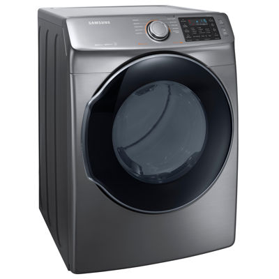 Samsung 7.5-cu ft Stackable Electric Dryer with Steam Cycle