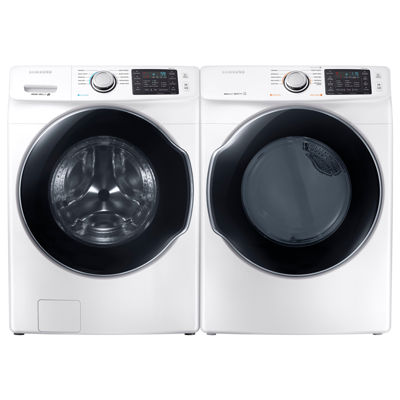 Samsung 7.5-cu ft Stackable Electric Dryer with Steam Cycle