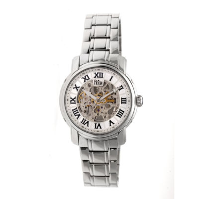 Reign Unisex Adult Automatic Silver Tone Stainless Steel Bracelet Watch Reirn4301