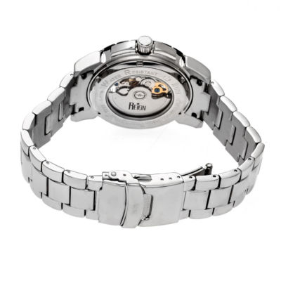 Reign Unisex Adult Automatic Silver Tone Stainless Steel Bracelet Watch Reirn4602