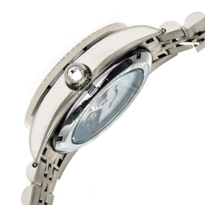 Empress Unisex Adult Silver Tone Stainless Steel Bracelet Watch Empem1501