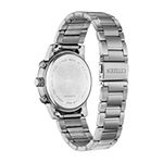 Citizen Quartz Mens Chronograph Silver Tone Stainless Steel Bracelet Watch An8050-51m