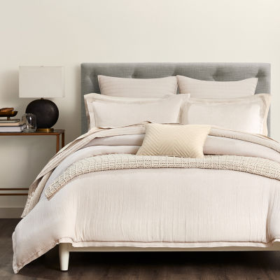 Fieldcrest Luxury Herringbone 3-pc. Comforter Set & Accessories - JCPenney