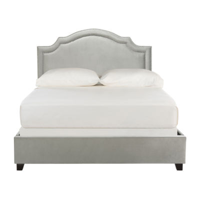 Theron Velvet Upholstered Bed