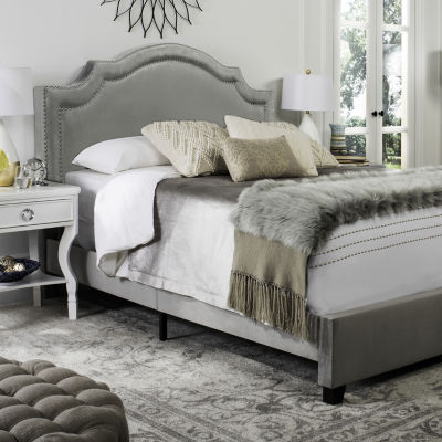 Theron Velvet Upholstered Bed