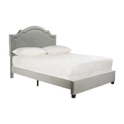 Theron Velvet Upholstered Bed