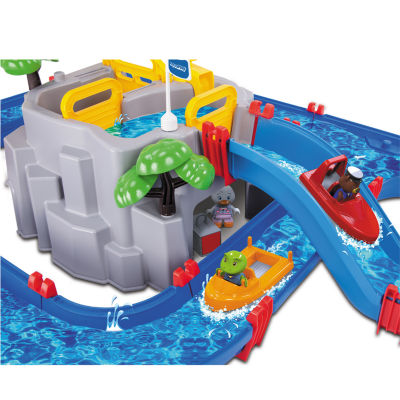 Aquaplay Mountain Lake Water Playset Water Table, Color: Multi