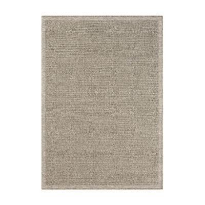 Odette Modern Solid Indoor Outdoor Rectangular Area Rug