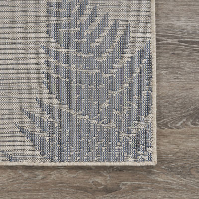 Scarlett Fallen Fern Indoor Outdoor Rectangular Area Rug