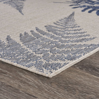 Scarlett Fallen Fern Indoor Outdoor Rectangular Area Rug