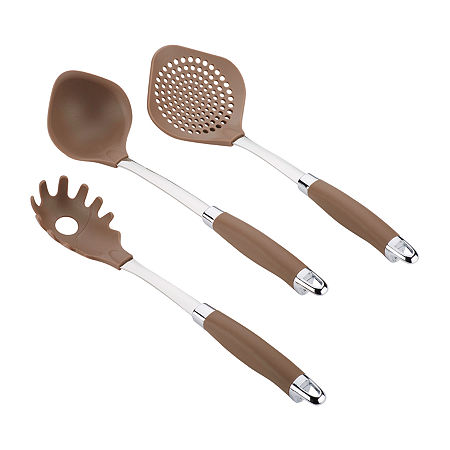 Anolon Mix 3-pc. Kitchen Utensil Set, One Size, Brown