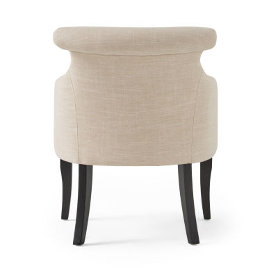 Filmore Curved Slope Arm Chair