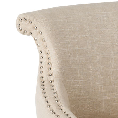 Filmore Curved Slope Arm Chair