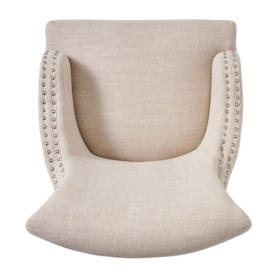 Filmore Curved Slope Arm Chair