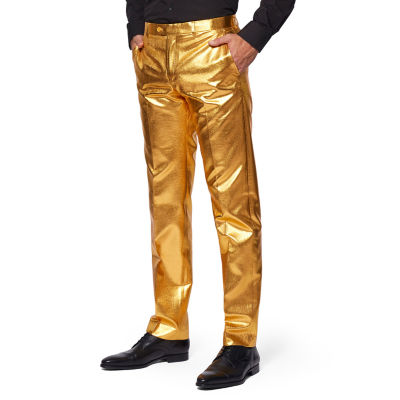 Opposuits Mens Groovy Gold Novelty Suit Set