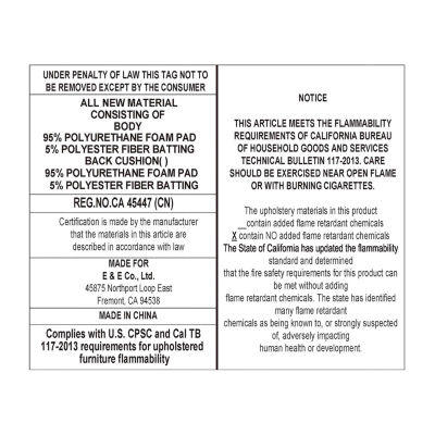 Martha Stewart Harstrom Storage Upholstered Bench, Color: Beige 