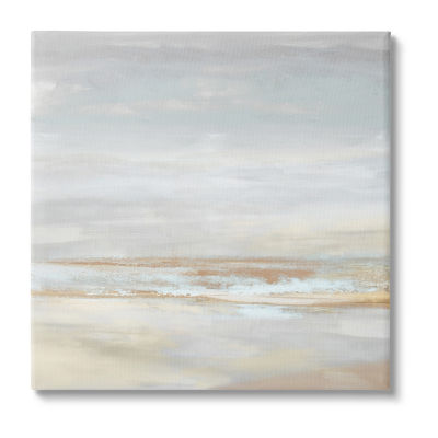 Stupell Industries Abstract Grey Landscape Painting Canvas Art