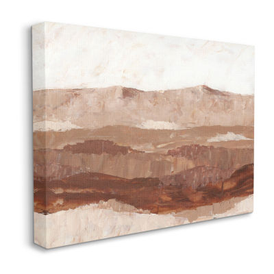 Stupell Industries Abstract Canyon Painting Canvas Art