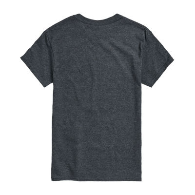 Mens Short Sleeve Americana Lilo & Stitch Stitch Graphic T-Shirt