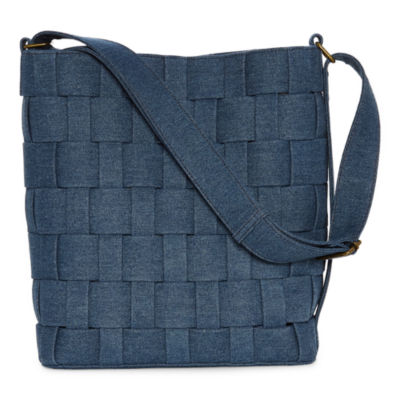 a.n.a Cynthia Woven Bucket Bag
