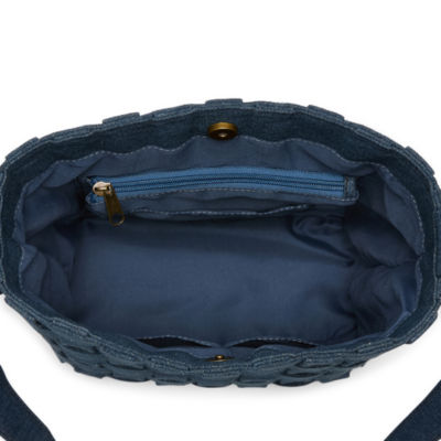 a.n.a Cynthia Woven Bucket Bag