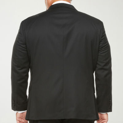 Stafford Coolmax All Season Ecomade Mens Big and Tall Classic Fit Tuxedo Jacket
