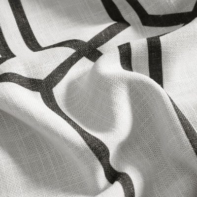 Elrene Home Fashions Kaiden Geometric Grommet Top Blackout Single Curtain Panel