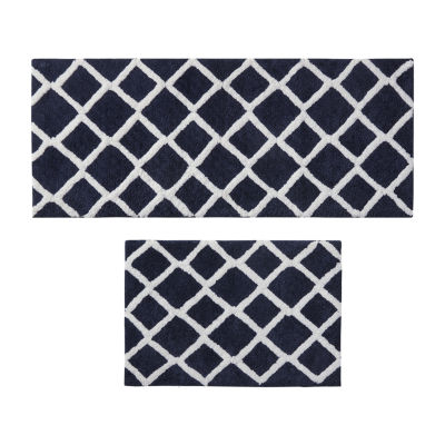 Madison Park Renu Reversible High Pile Tufted Bath Rug
