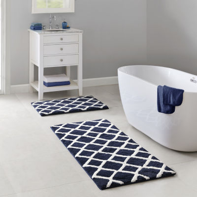 Madison Park Renu Reversible High Pile Tufted Bath Rug