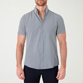 Wrangler Checotah Mens Classic Fit Long Sleeve Striped Button-Down Shirt