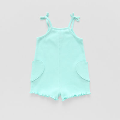 Okie Dokie Baby Girls Sleeveless Romper