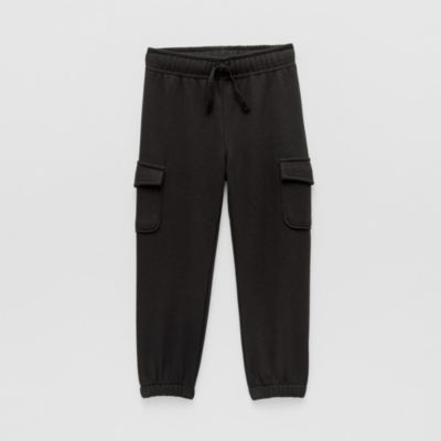 Okie Dokie Cargo Toddler & Little Boys Cuffed Regular Fit Jogger Pant